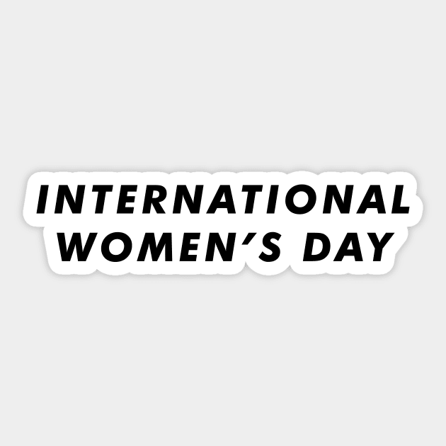 International Women's day Sticker by TheVintageChaosCo.